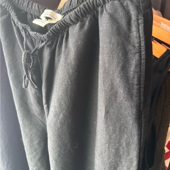 H&M Black Linen Trousers - Picture 5 of 5